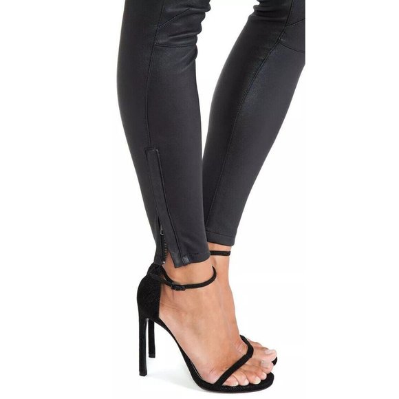 Current/Elliot Revolve black lamb leather pants - Picture 5 of 12